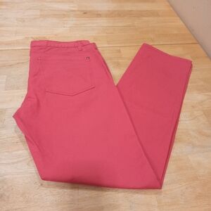 H&M Men's Pants Size 36R X32 100%  Cotton  Red